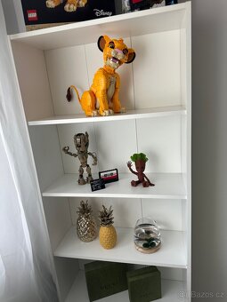 Set nábytku - knihovna a regál - 5