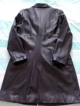 Černý kožený kabát Wilson Leathers dovoz USA - 5