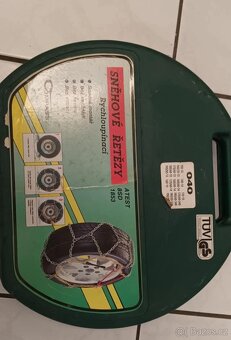 Prodám hydraulický zvedák + sněhové řetězy - 5