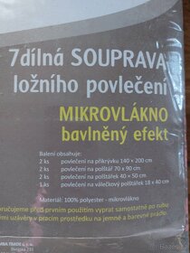 Povlečení na 2 postele ( 7 dílné ) - 5