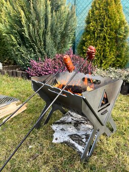 Rozkládací ohniště a grill - RFT - 5