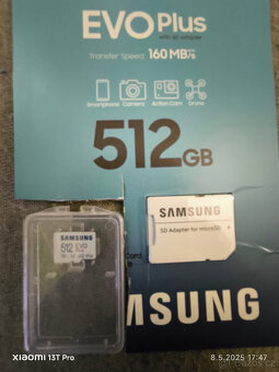 Samsung MicroSDXC 512GB EVO Plus - záruka - 5