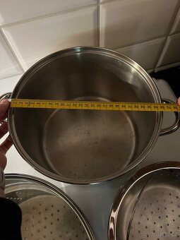 prodám nerez hrnec pastajola na těstoviny - 5