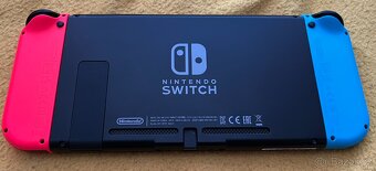 Nintendo Switch+Pro ovladač+MemoryCard+Obal+Sklo - 5