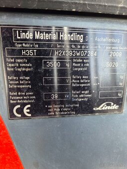 Linde H 35 T LPG. Plynový VZV 3.5t Prodej Výměna - 5