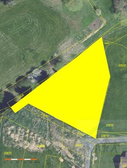 Prodám stavební pozemek o výměře 2699 m2 v k.ú. Chaloupky ok - 5