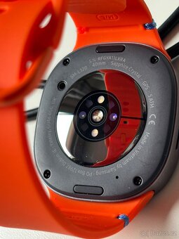 Samsung Galaxy Watch 8 40mm, Orange & Silver - 5