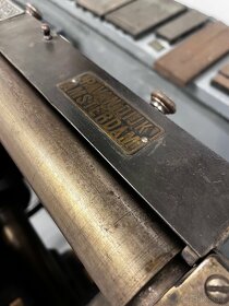 Knihtisk / letterpress stroj - 5