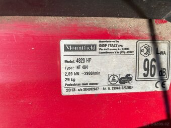 Benzínová sekačka Mountfield 4820 HP bez pojezdu - 5