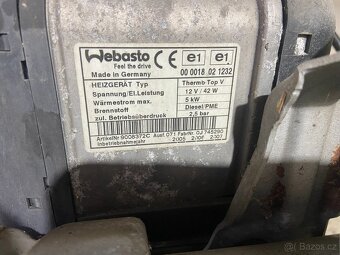 Webasto nezávislé topení 1K0815065R VW Touran - 5