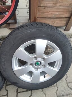 ALU disky Škoda originál 5x112 r15 - 5