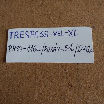Bunda skapucí ,značka,TRESPASS, vel ,XL, Nová 5 x foto - 5