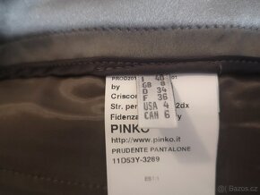 Pinko značkové elegantní kalhoty vel. 40 NOVÉ - 5