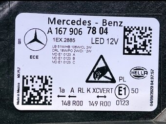 Mercedes GLE W167 facelift multibeam světlo - 5