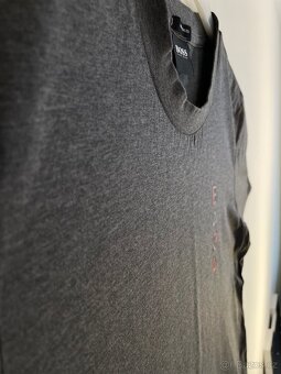 HUGO BOSS Linked T-Shirt – Off White / Grey - 5