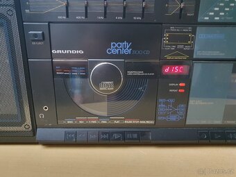 Grundig Party Center 3100 CD obrovský Boombox rok 1987 - 5