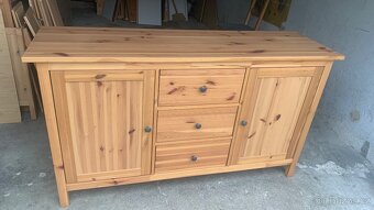 Ikea Hemnes velká komoda příborník masiv Leksvik - 5