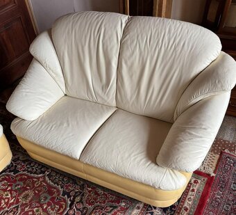 Kožená sedací souprava 3+2+1,5840 - 5