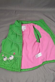 SET bunda + vesta vel. 110 (4-5let) - 5