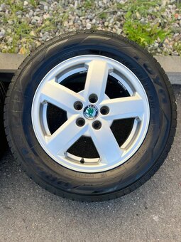 Alu kola originál Škoda 15 5x100 - 5