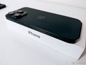 Apple iPhone 15 PRO MAX 256gb black titan TOP stav - 5