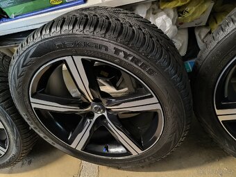 Alu kola Volvo XC90 5x108 r20, Original, pneu zimní Nokian - 5