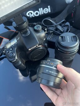 Sony Alpha SLT-A68 + příslušenství (Rollei C5i) - 5