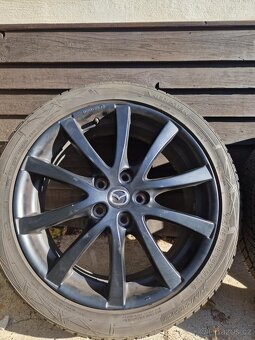 Kompletní kola Mazda 3 – alu disky + celoroční pneumatiky - 5
