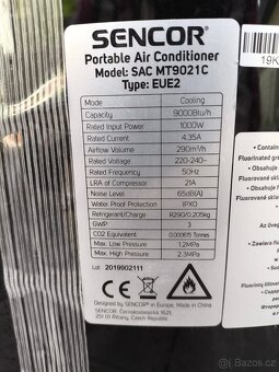 Mobilni klimatizace Sencor MT9021C - 5