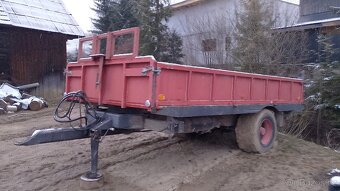 Vlečka vyklapačka 8t - 5