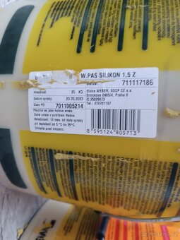 Weber pastovitá omítka silikonová + Penetrace - 5