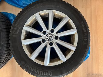 16" Originál VW Merano 5x112 zimní pneu 8,5mm - 5