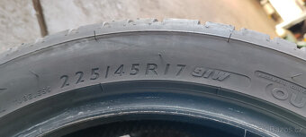 Letní pneumatiky DUNLOP 225/45R17 91W 7,00mm DOT 2021 - 5
