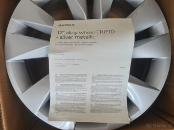 NOVÉ Alu TRIFID 6,5J x 17" ET 38 Kodiaq Karoq atd - 5