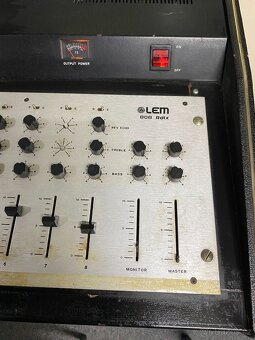 MIXÁŽNÍ PULT 70' LÉTA LEM 808 RDlx - 5