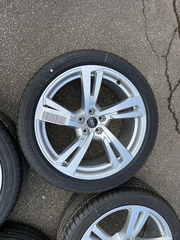 Alu sada 5x112r20, letní pneu 255/40 r20 ,Audi A7 A6 - 5