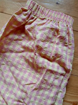 Dámské letní gingham kalhoty - 5