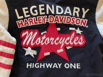 Textilní dámská bunda Harley Davidson XS - 5