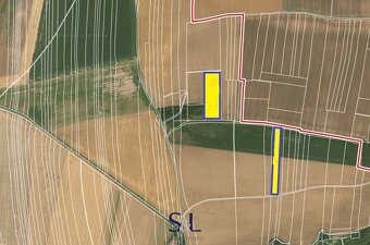 Prodej podílu 1/2 zemědělská půda, 45 702 m² - Budyně nad Oh - 5