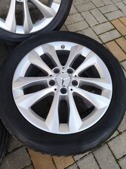 ALU 5x112 r17 MB/VW + 235/45/17 - PĚKNÁ SADA - 5