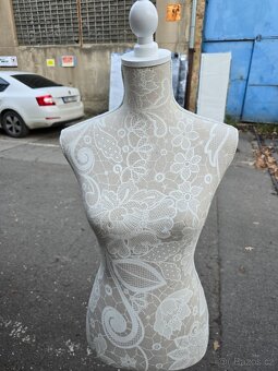 Stojan na oblečení 30x30 výšká 140 cm - 5