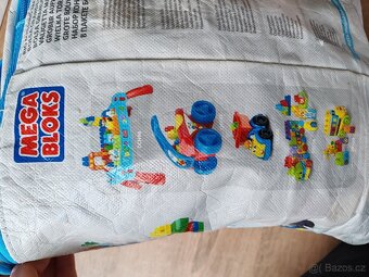 Mega Bloks - Pracovna malého stavitele + 60 dílná stavebnice - 5
