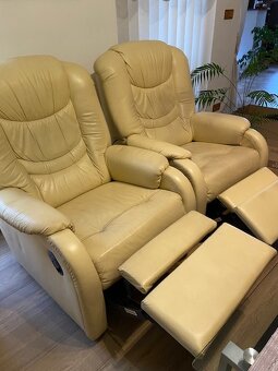 Kožená sedací souprava - 5