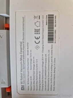 Robotický vysavač MI robot vacuum mop essential - 5