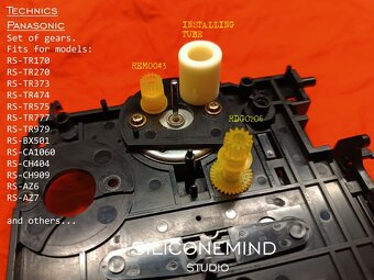 Sada ozub.kol Technics, Panasonic ( REM0043 + RDG0206) - 5