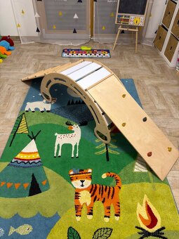 Be Vici dřevěná Montessori houpačka - 5