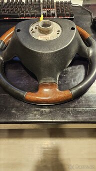 Dřevěný volant Passat b5.5, Bora, Golf, Octavia - 5