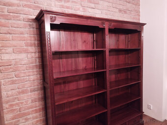 Dvojitý anglický regál knihovna. - 5