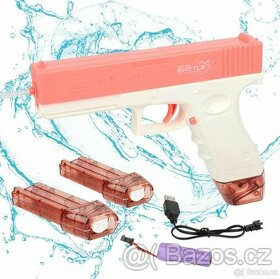 Elektrická vodní pistole- pink - 5