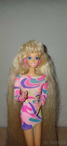 Barbie panenka sběratelská Totally hair, Peach n cream - 5